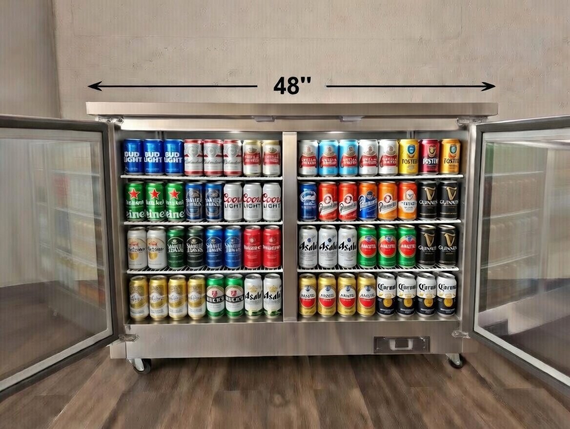 EK-UC48R 48-inch undercounter beer cooler