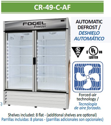 CR-49-C-AF Freezer Merchandiser (49 cu ft)